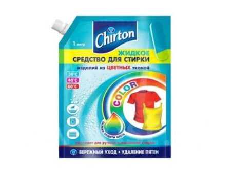 Гель для стирки 1л Chirton для цветного белья 194226