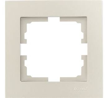 Рамка 1-м горизонт.титан Lezard VESNA 3700-146 66784