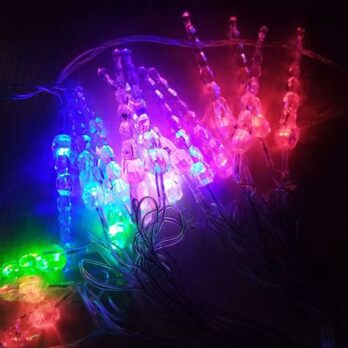 Гирлянда "Нить" 5,4м с насадками,"Диско шары" 10LED, солнечная батарея 9616747