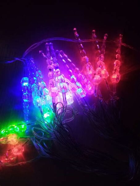 Гирлянда "Нить" 5,4м с насадками,"Диско шары" 10LED, солнечная батарея 9616747