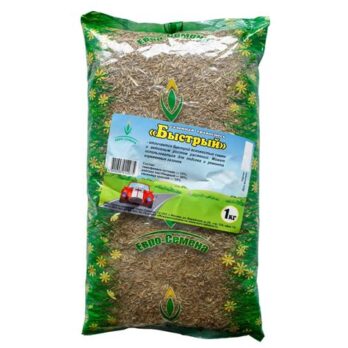 Газонная травосмесь "Быстрый газон" 1кг 6535681
