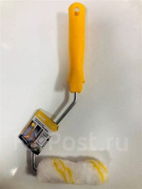 Мини-валик в сборе  "Для работ с эмалями" 110мм,L  ручки 30см 50230110 Акор