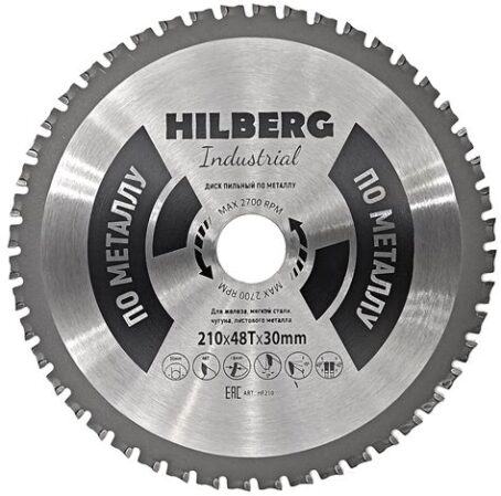 Диск пильный Hilberg Vezdehod 210*30*40T*7  HV213