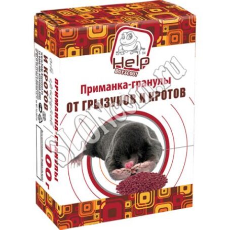 Средство от кротов  HELP гранулы 100г 80111