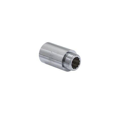 Удлинительная гайка 1/2" 40мм хром 110С