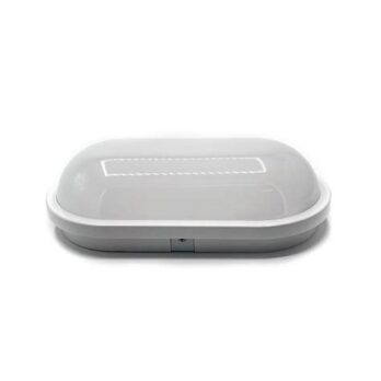 Светильник LEEK LED OBL WH 15w овал баня 057119