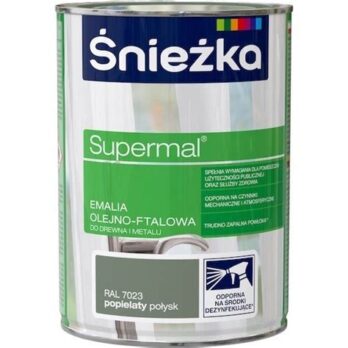 Эмаль "POLLER" алкидная серый бетон (RAL7023) 0,8л 240976