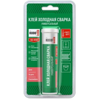Клей KUDO "Холодная сварка" универсальный 60гр. (KU-H101)
