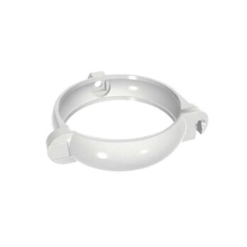 Соединитель труб d.80 белый DEVOREX