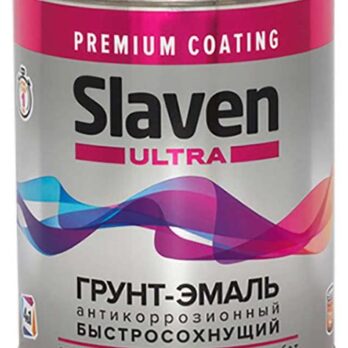 Грунт -эмаль Slaven ULTRA быстро сохн. базальтово-серый 1,2кг RAL7012