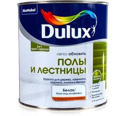 Краска DULUX Полы и лестницы  База BW  0,75л