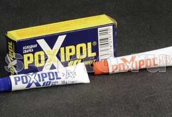 Клей POXIPOL металл. 14мл (синяя этикетка)10746 00149 13014