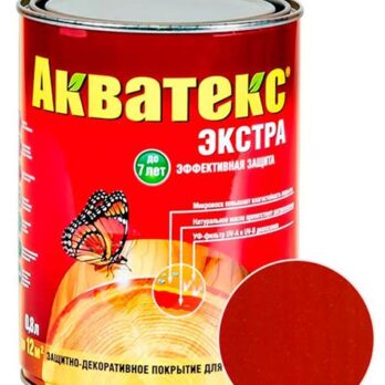 Пропитка декор."ЭКСТРА" 3в1 РЯБИНА 0,8л "DREVIKA" 255381