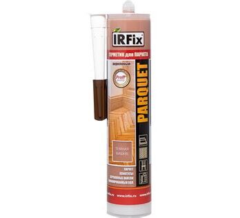 Герметик акрил.паркетный IRFix Темная вишня 310мл 20028