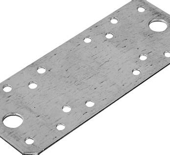 Крепежная пластина оцинк. 140х55х2
