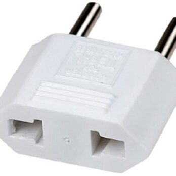 Сетевой переходник плоский "Тефаль" белый