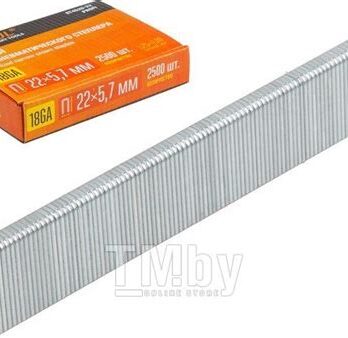 Скобы STARTUL PROFI тип 18GA красные 22 мм (2500 шт.) (ST4520-22)