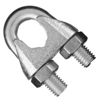 Зажим для стальных канатов оцинк. 5 мм DIN 741 мм