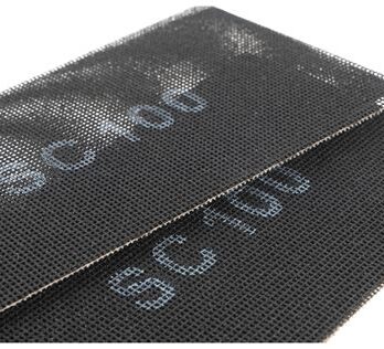 Сетка алмазная №100 листы 115х280 мм набор 10 шт.25347