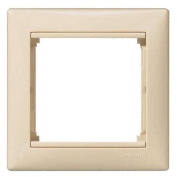 Рамка Valena 1 пост. гор. сл. кость 774351