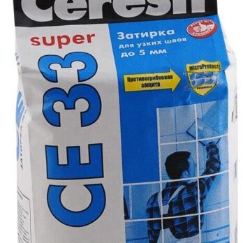 Затирка супер белая 2 кг. №01 "CERESIT"48585