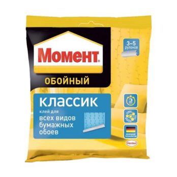 Клей МОМЕНТ обойный классик 100г.. (Хенкель)