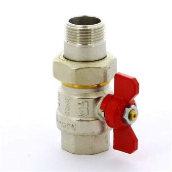 Кран ВР-НР 1" бабочка STS 20603