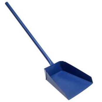 Совок д/мусора метал. хоз. глуб. длинная дер.ручка 232208