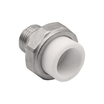 Муфта комб. разъем. с/наруж.резьбой 20х1/2" белая