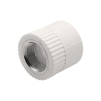 Муфта комб. с/вн.резьбой 32х3/4" белая      554350