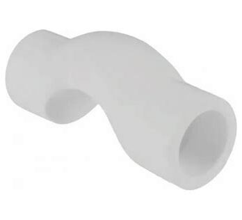 Скоба 20 короткая белая