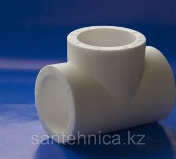 Тройник 20 белый PP-R W