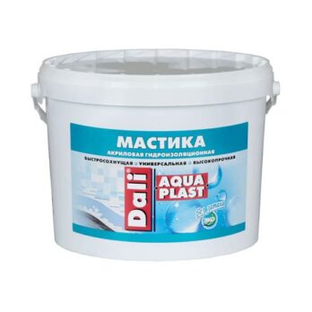 Мастика "DALI АКВАПЛАСТ" 9л РОГНЕДА 205932