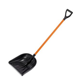 Лопата снег "КУПЕЦ"  410х440 мм с черен. 32237