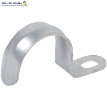Скоба метал. однолапковая с внутр. d 48-50мм