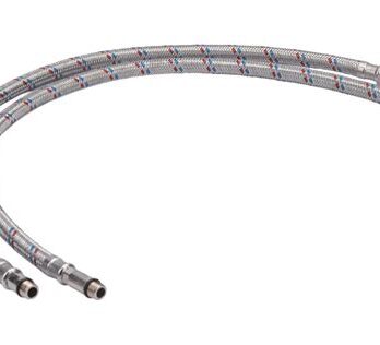 Подводка д/смесит. нерж. m10х60см (пара)