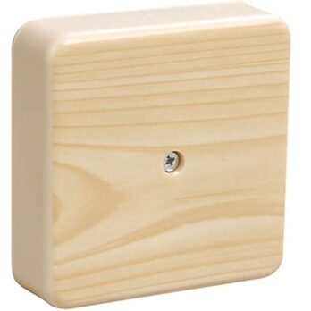 Коробка распаячная КР 50х50х20 ОП сосна IP40