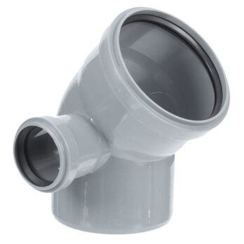 Отвод 110х45х50 левый ПФ