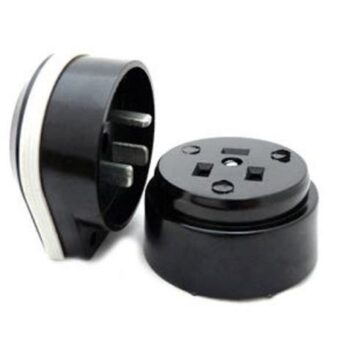 Разъем РШ-ВШ 32А 250В 2Р+РЕ ОУ черный