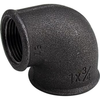 Уголок переходной ВР 1"х3/4" черный