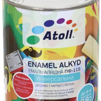 Эмаль алкидная ПФ-115 черный 0