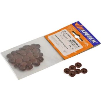 Заглушка под"Конфирмат" цв.красное дерево ПРОМ