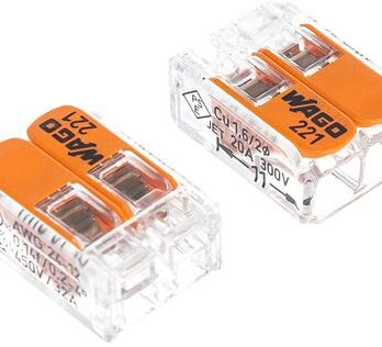 Клемма WAGO 221-412 прозр. Rexant 07-5161 392342 48785