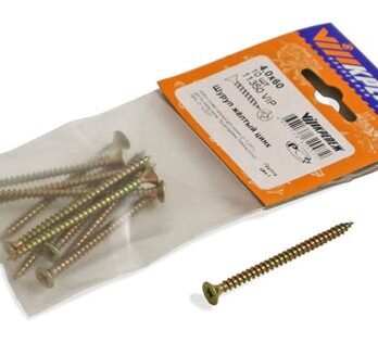 Шуруп желтый цинк 4