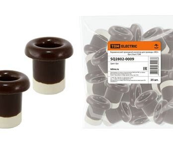 Изолятор керамич.(бук) для провода "Эко" ТДМ