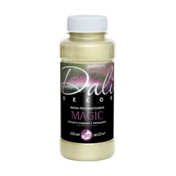 Эмаль "DALI-DECOR MAGIC" серебро 0.25л Рогнеда
