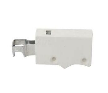 Навес д/крепления шкафа регулируемый белый пластик  069-037 11574