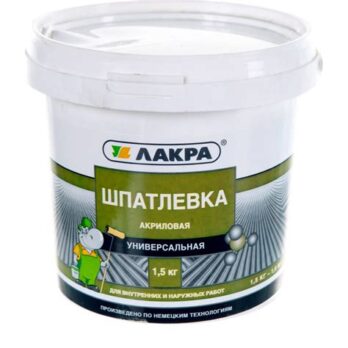 Шпатлевка акриловая универс. для внутр./наружных работ 1