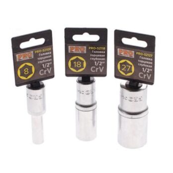 Головка глубокая 1/2" 13мм 6 гр PRO STARTUL 52113