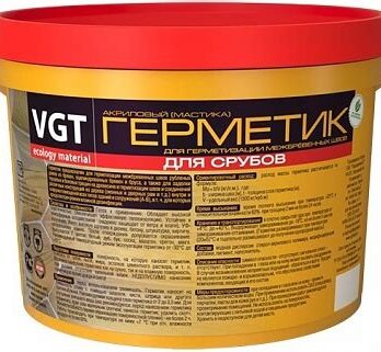 Герметик для срубов ВГТ  акрил. высокоэласт. сосна 0